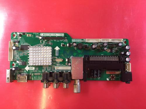 1A2D0780 T.MSD306.65A 11503 LTA216AT01 MAIN PCB FOR CHEAP BUDGET UNBRANDED TVS UNBRANDED